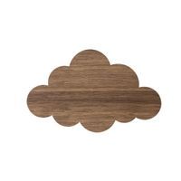 ferm LIVING - Moln vägglampa - rökt ek  