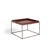 HAY - Tray bord (H 39 cm) - choklad högglans
