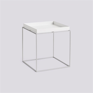 HAY - Tray bord 40x40 cm. H 44 cm - vit