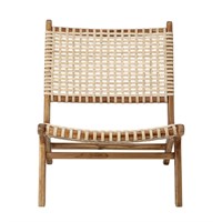 Bloomingville - Keila Lounge Chair, Natur, Teak