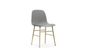 Normann Copenhagen - Form stol - grå/mässing