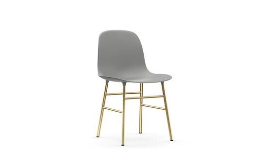 Normann Copenhagen - Form stol - grå/mässing