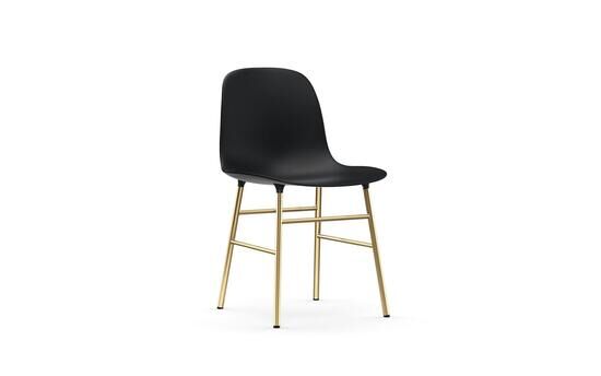 Normann Copenhagen - Form stol - svart/mässing