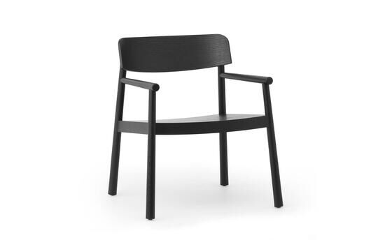 Normann Copenhagen - Form stol - svart/ek