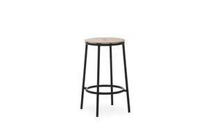 Normann Copenhagen - Form barstol 65 cm - svart/ek