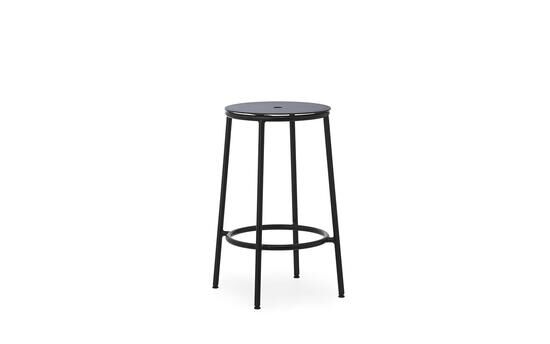 Normann Copenhagen - Form barstol 65 cm - svart/ek