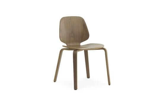 Normann Copenhagen - Form stol - svart/ek