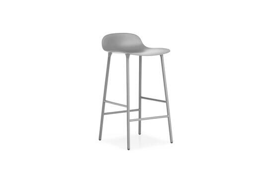 Normann Copenhagen - Form barstol 65 cm - grå/stål