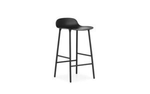 Normann Copenhagen - Form barstol 65 cm - svart/svart stål