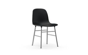 Normann Copenhagen - Form stol - svart/stål
