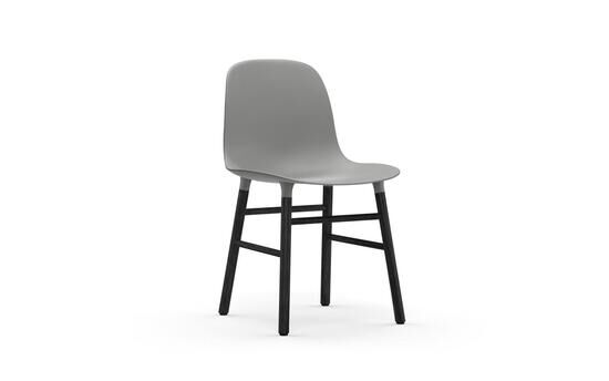 Normann Copenhagen - Form stol - grå/svartbetsad ek