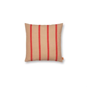 ferm LIVING - Grain Jacquard kökshandduk - vinröd