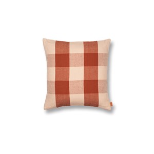 ferm LIVING - Grain Jacquard kökshandduk - vinröd