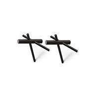Normann Copenhagen - Sticks krok (2 st.) - svart