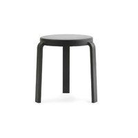 Normann Copenhagen - Tap pall - svart/svart ek